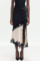 Bess Dantel Saten Etek